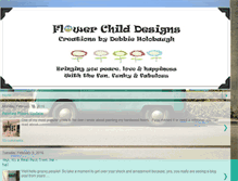 Tablet Screenshot of flower-child-designs.com